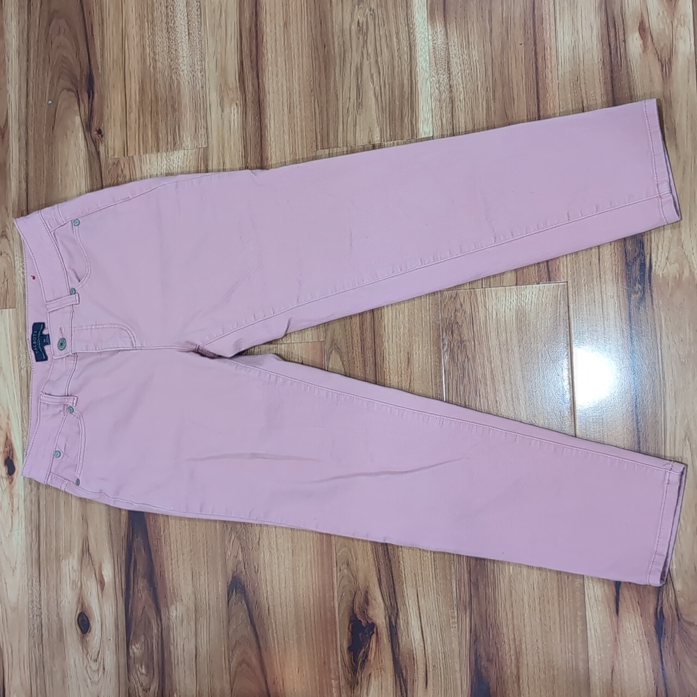 TALBOTS size 6 PETITE ankle slim in PINK